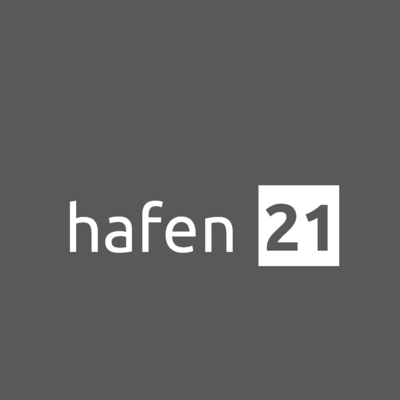 hafen21 Logo grau Quadrat